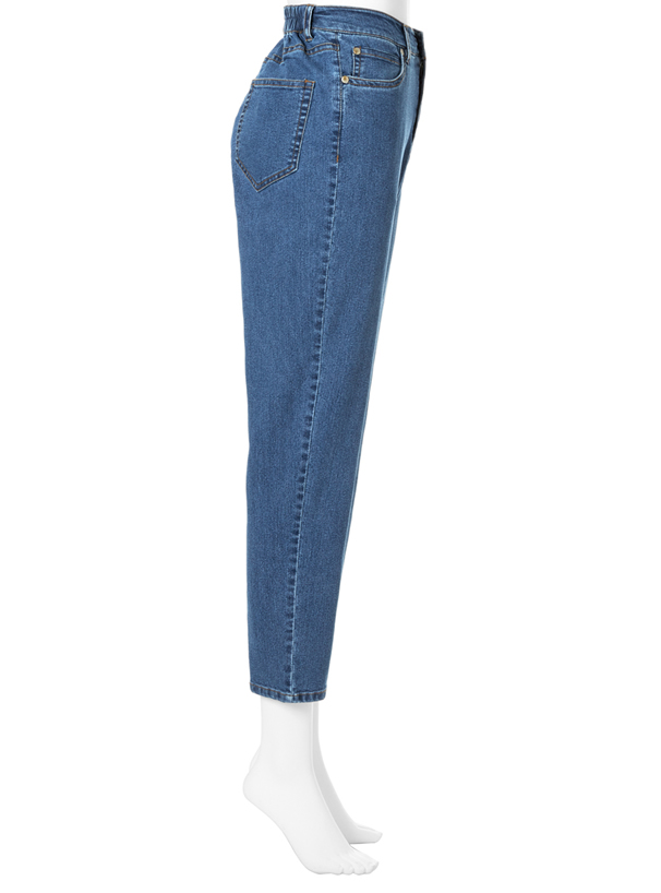 テーパードストレッチデニムパンツ