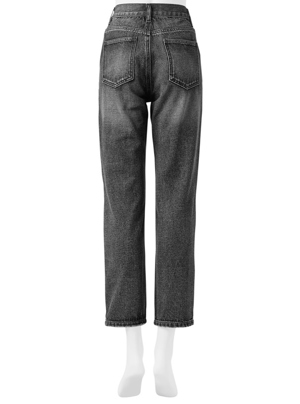 ヴィンテージ加工ストレートデニムパンツ[cu227] | レディース