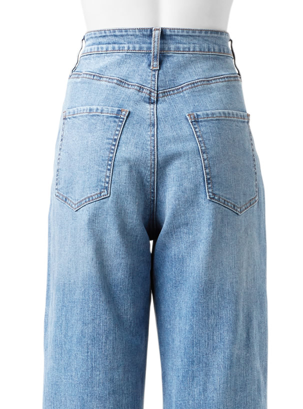 ベーシックストレートデニムパンツ