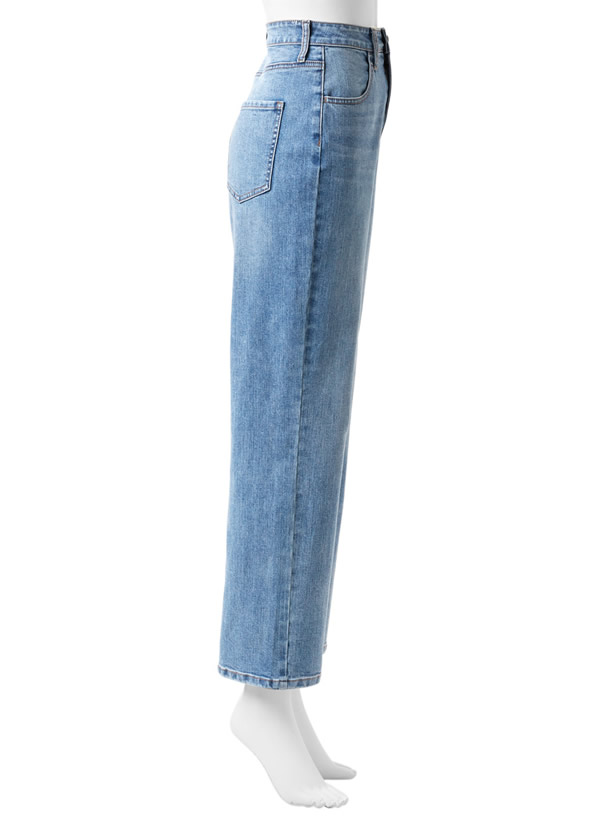 ベーシックストレートデニムパンツ
