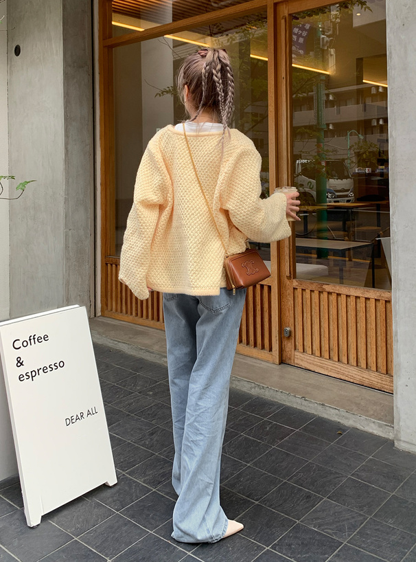 フリージア ハイウエストワイドデニムパンツ[cu431