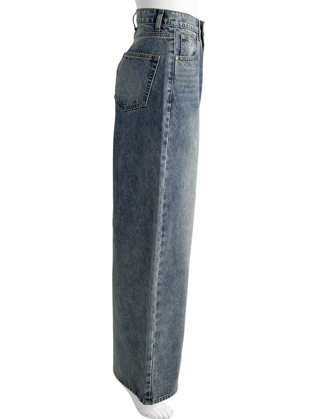 ワイドデニムパンツ