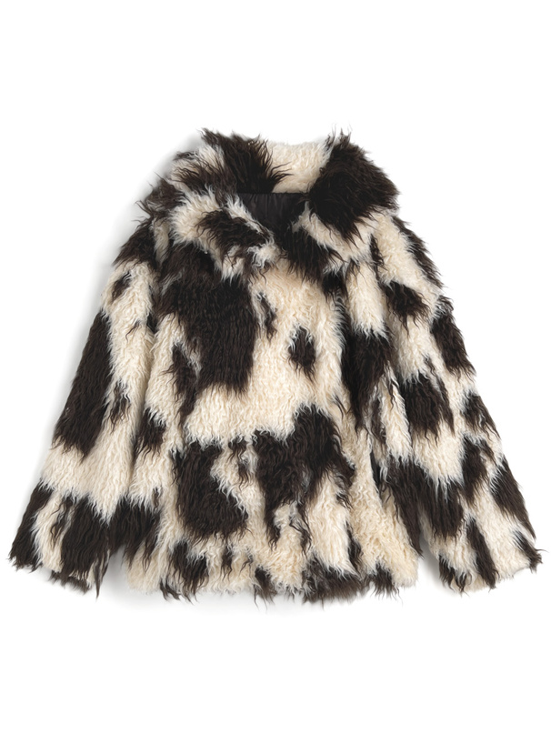 れ【新品未使用】GRL襟2Wayミックスカラーファーブルゾン［cz01］ 襟2Wayミックスカラーファーブルゾン[cz01] | レディースファッション