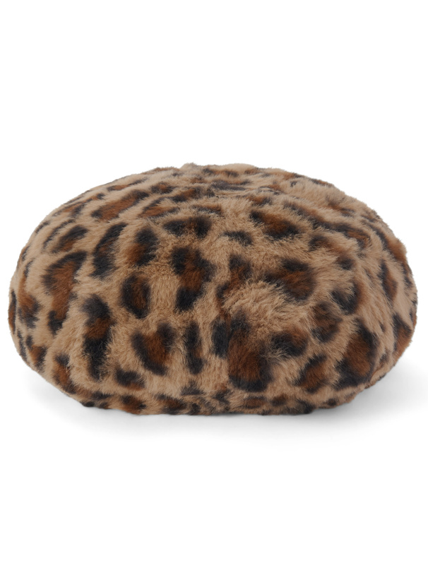 レオパード柄ファーベレー帽[dd432a] | レディースファッション通販の