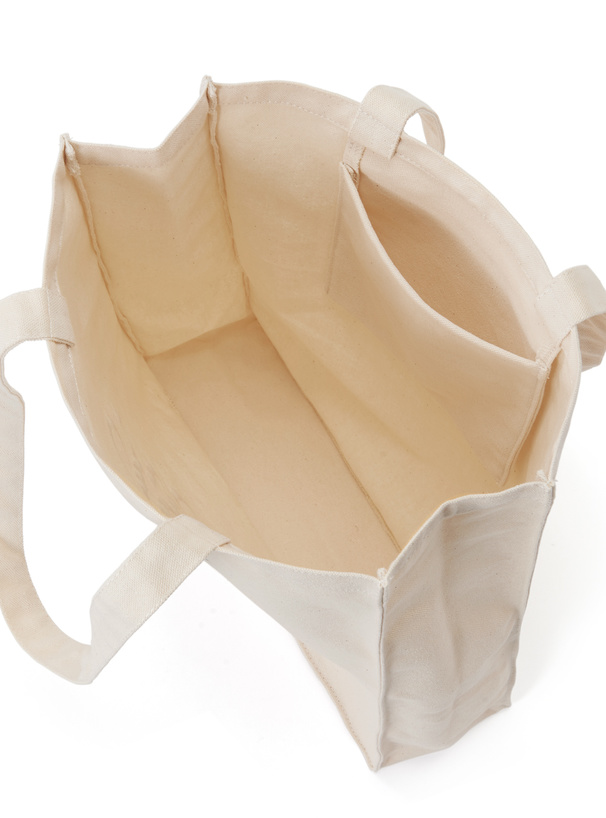 パールロゴプリントトートバッグ