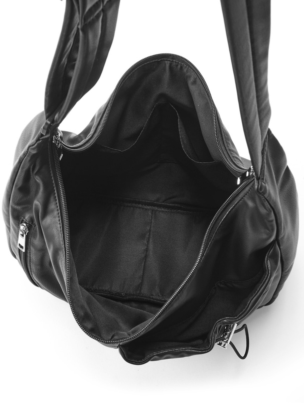 ラウンドワイドショルダーバッグ