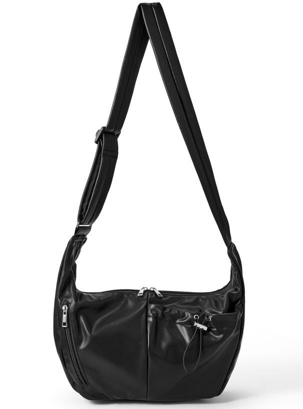 ラウンドワイドショルダーバッグ