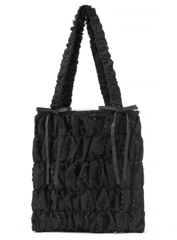 リボンチュールトートバッグ[dd477]