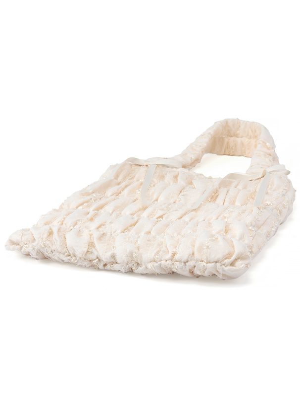 リボンチュールトートバッグ