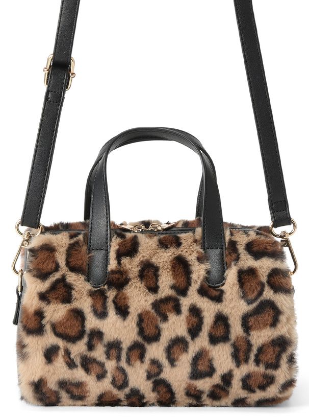 レオパード柄バッグ革Genuineフェアリーグランジ⭐︎平成Y2K ヒョウ柄☆*: