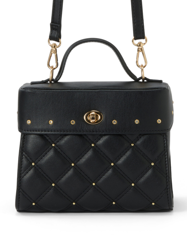 2Wayキルティングフラップバッグ