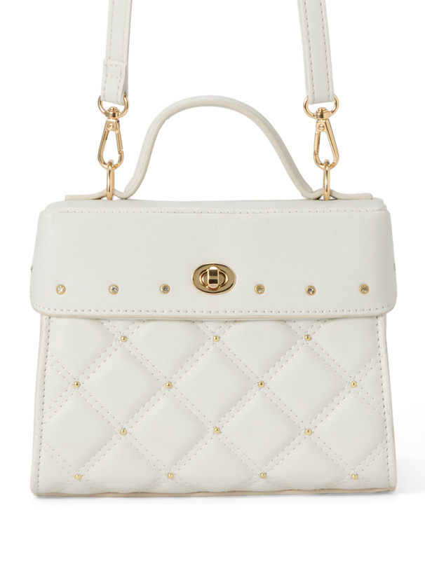 2Wayキルティングフラップバッグ