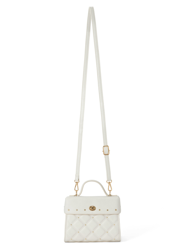 2Wayキルティングフラップバッグ