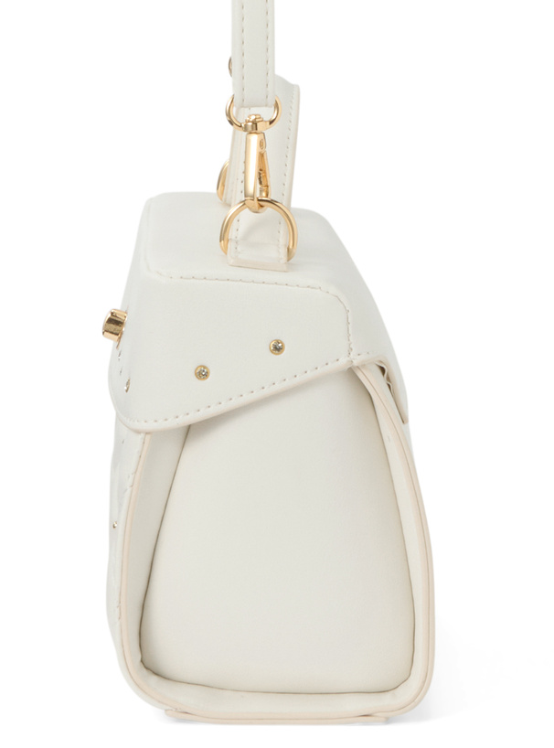 2Wayキルティングフラップバッグ