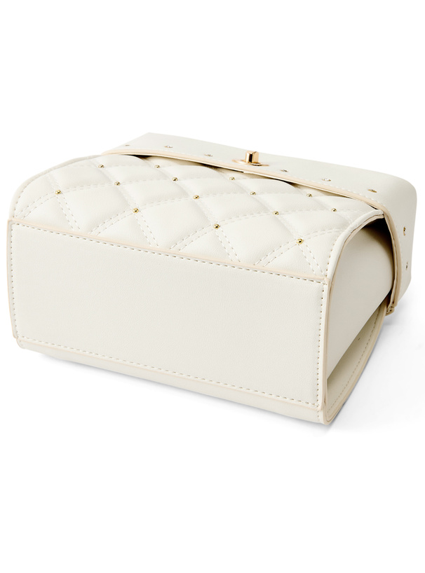 2Wayキルティングフラップバッグ