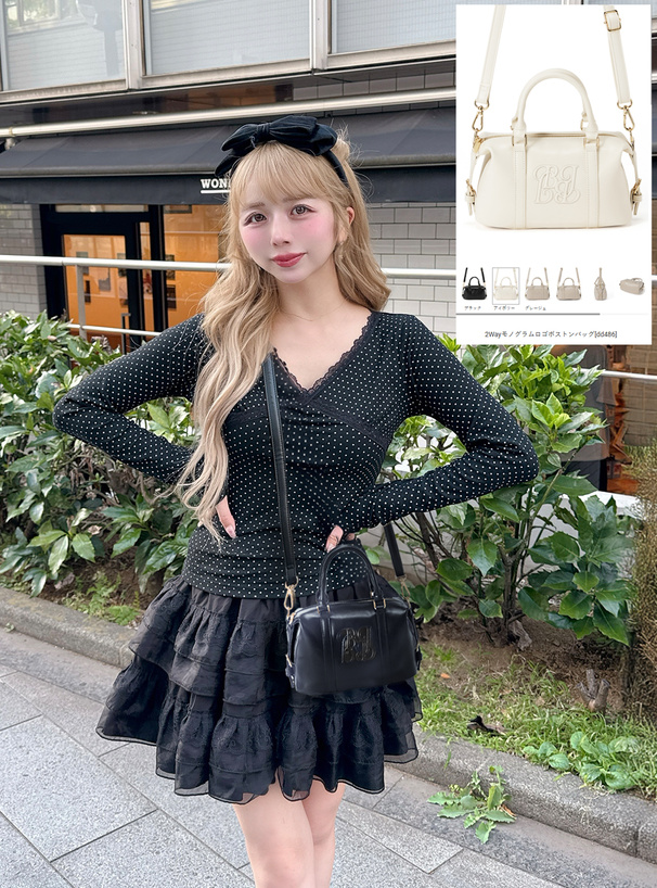 2Wayモノグラムロゴボストンバッグ[dd486] | レディースファッション