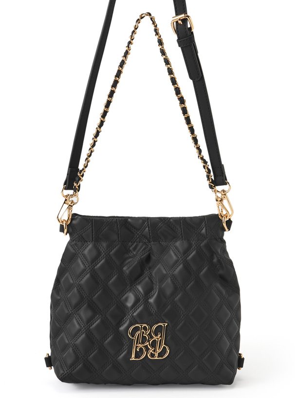 3Wayロゴプレートキルティングバッグ