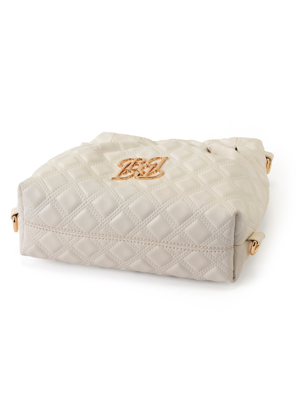 3Wayロゴプレートキルティングバッグ