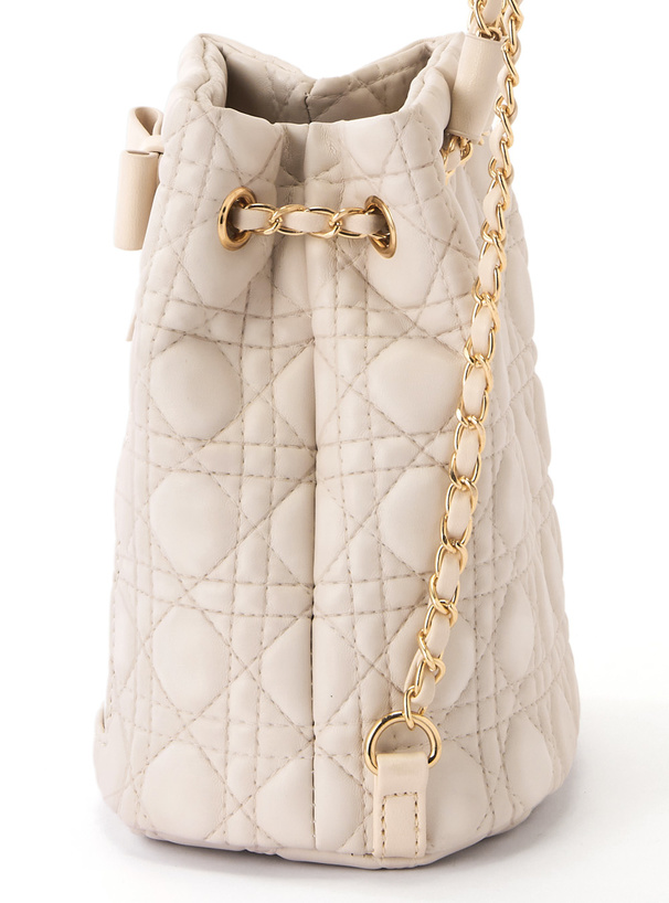 ぬい活キルティング巾着ミニリュック