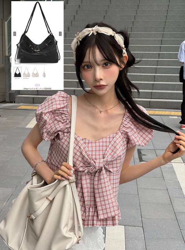 2Wayベルトレザーバッグ