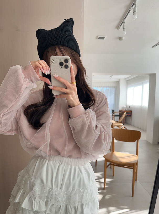 ラメチュールドッキングトップス