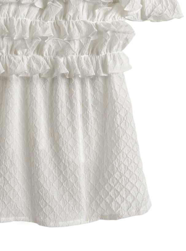 2Wayフリルショルダートップス