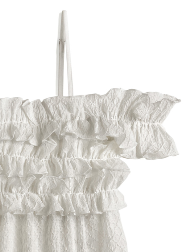 2Wayフリルショルダートップス