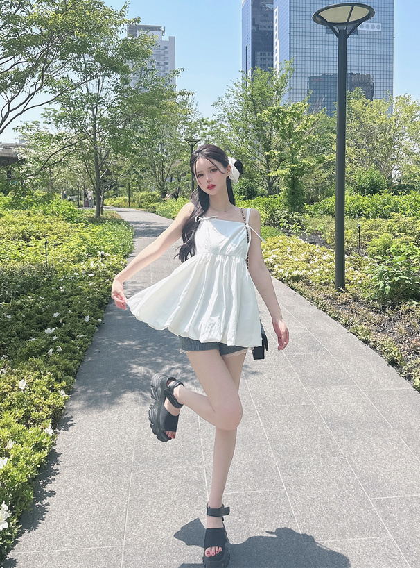 バルーンキャミチュニック