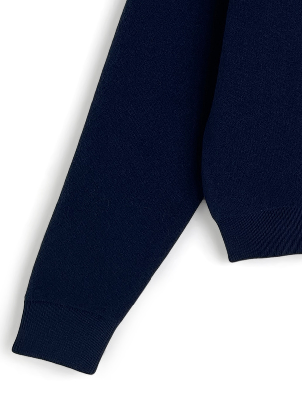 くまワッペンニットトップス