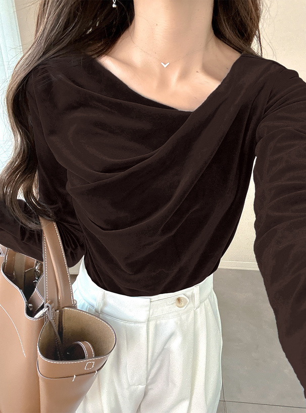 3Wayドレープカシュクールトップス