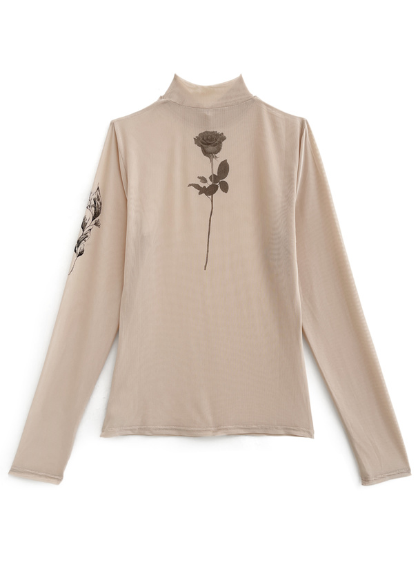 ローズタトゥーシアートップス