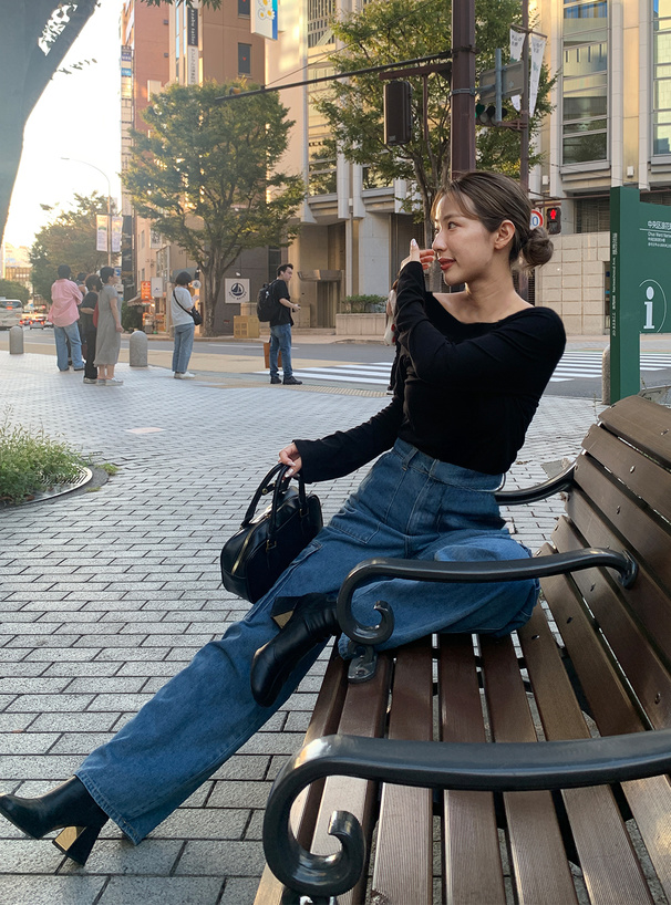 ドレープカシュクールトップス