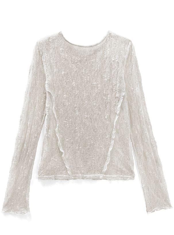 フラワーレースメロウトップス