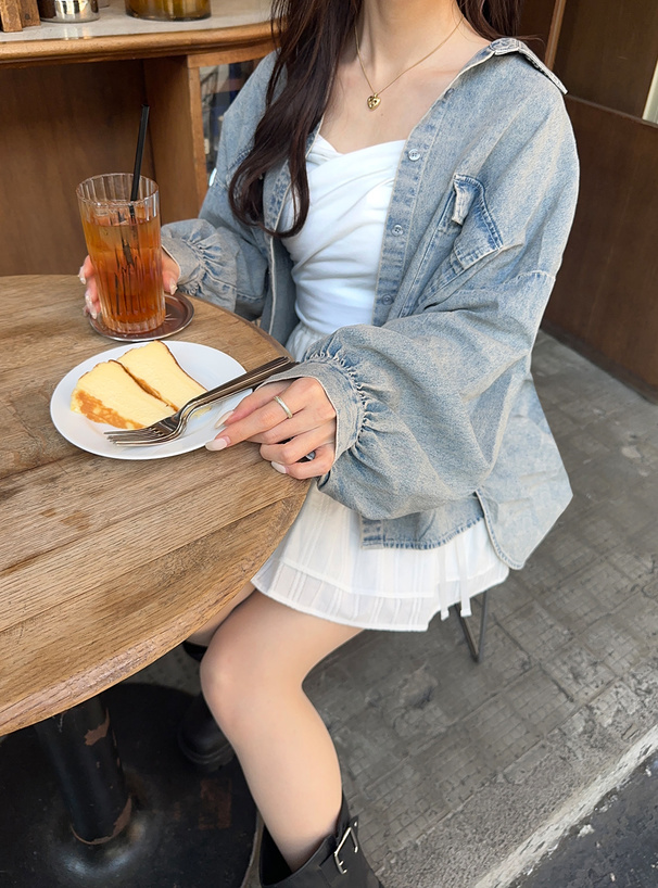 カップ付きドレープキャミソール