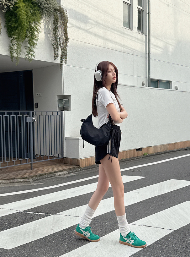 サイドラインショートトラックパンツ