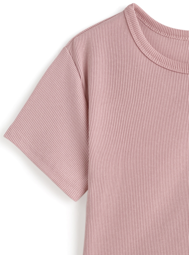リブフィットTシャツ