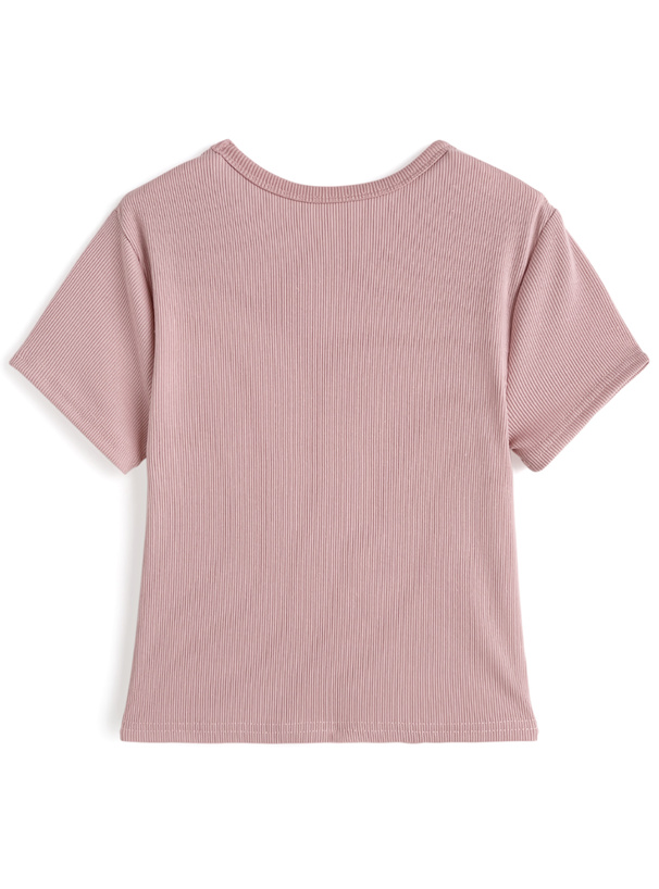 リブフィットTシャツ