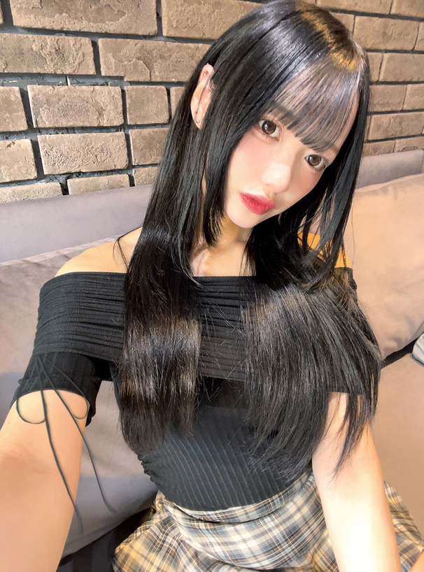 サイドドロストリボンオフショルトップス