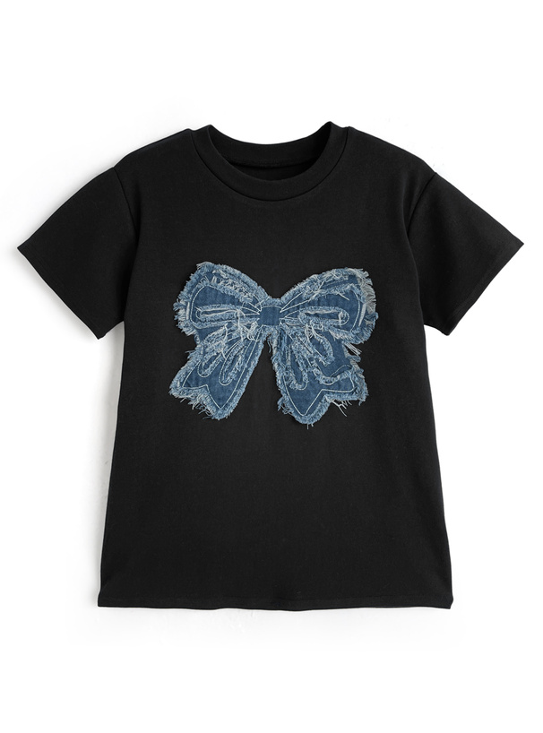リボンモチーフTシャツ