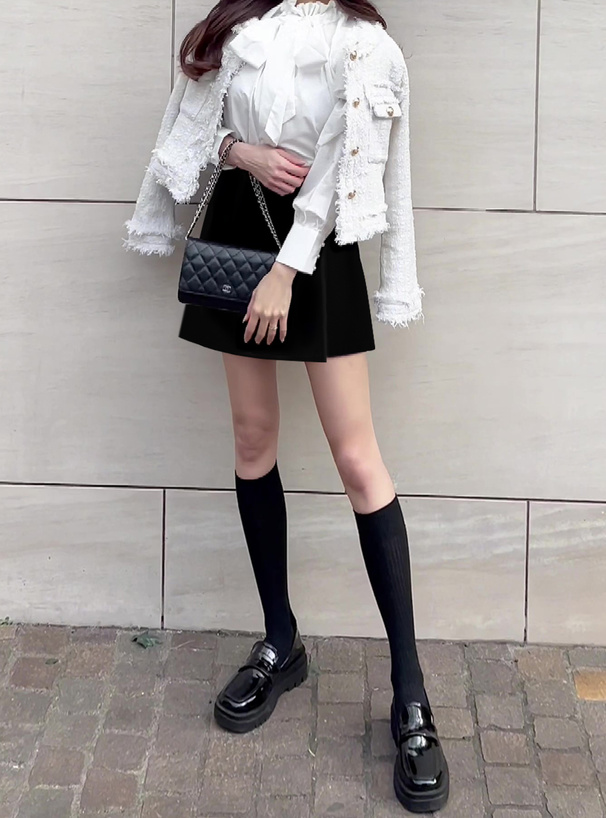 ラップ風台形スカパン