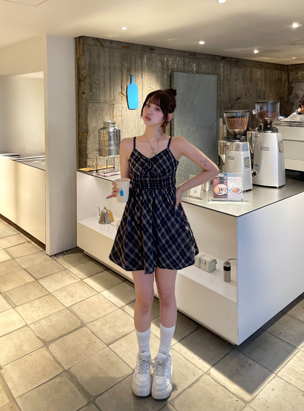 春にぴったり♪リボン付きシンプルミニワンピース apres jour ワンピース リボンポロニットミニワンピース