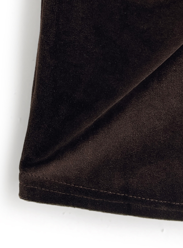 ベロアドレープトップス