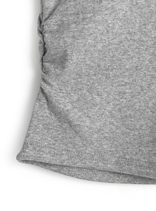 レースチョーカー付きロゴトップス