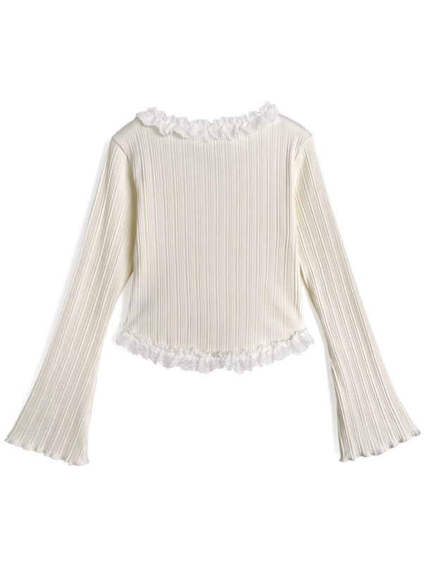 レースフリルトップス