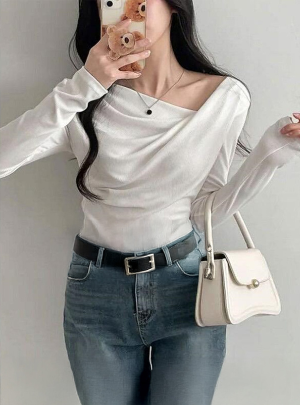 3Wayドレープカシュクールトップス