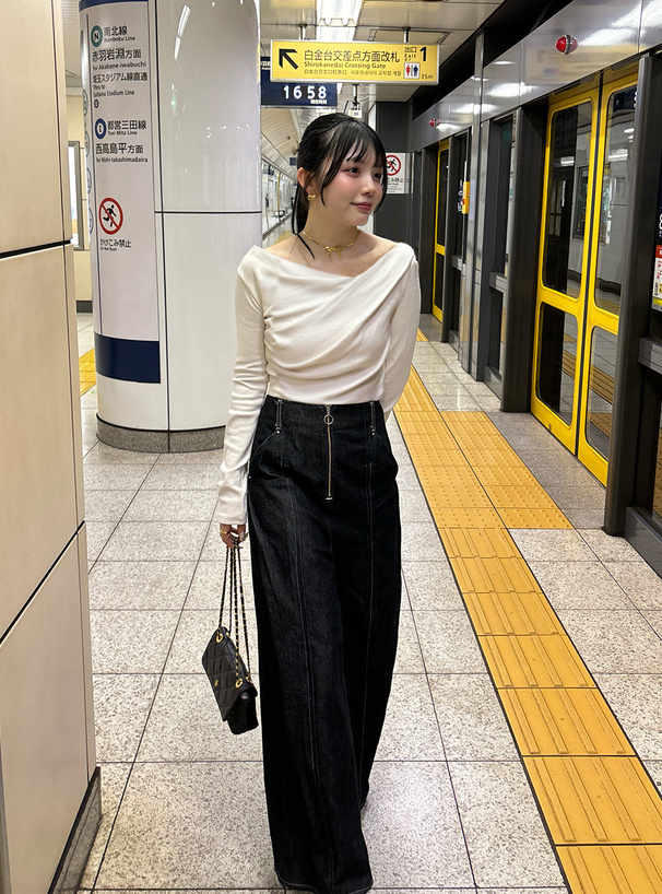 3Wayドレープカシュクールトップス