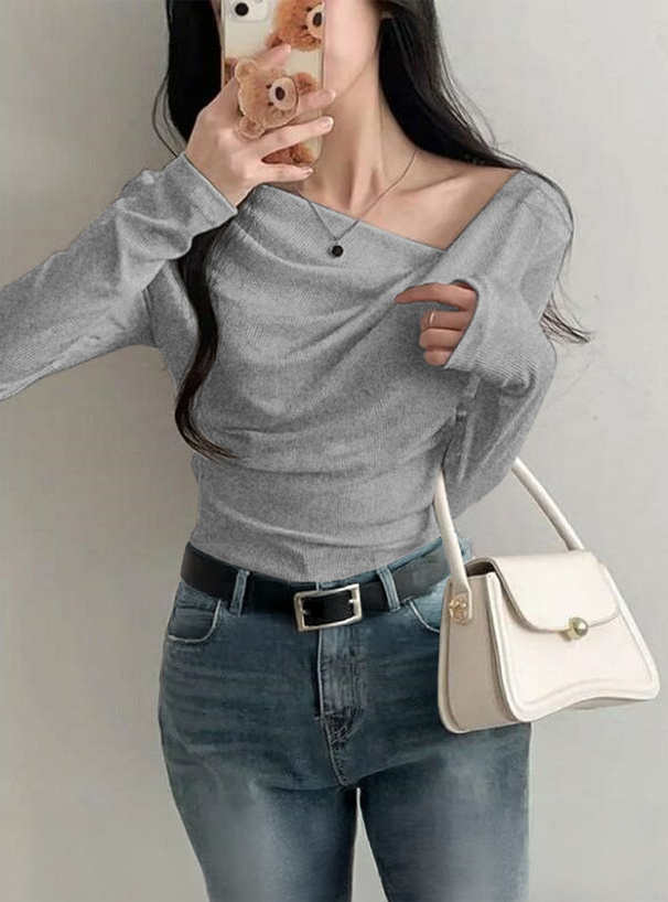 3Wayドレープカシュクールトップス