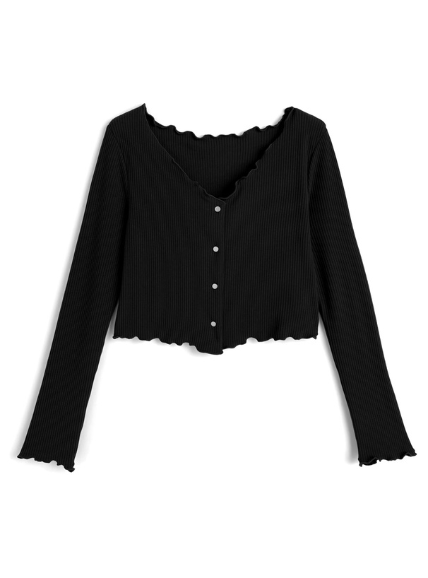 メロウリブカーディガン