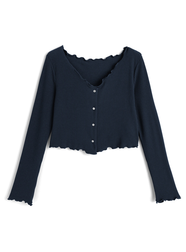 メロウリブカーディガン