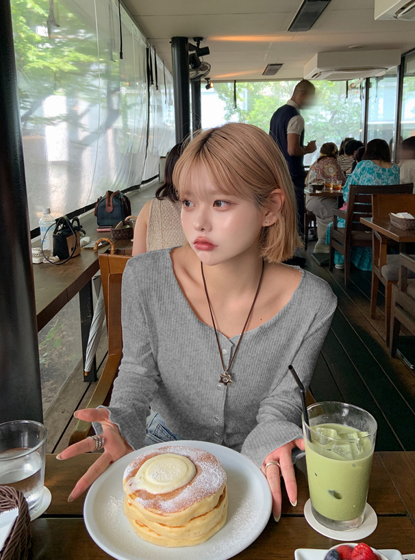 メロウリブカーディガン